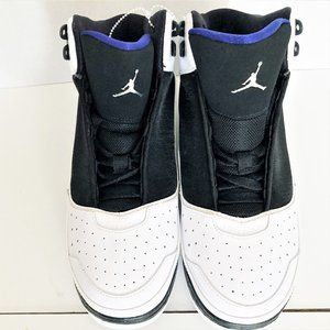 NEW ! Jordan shoes  Basketball Retro 2010 Men 7  Women 8 428928 White blue black